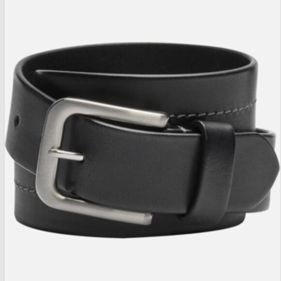 Joseph Abboud Leather Casual Belt - colour: black - Picture 1 of 1